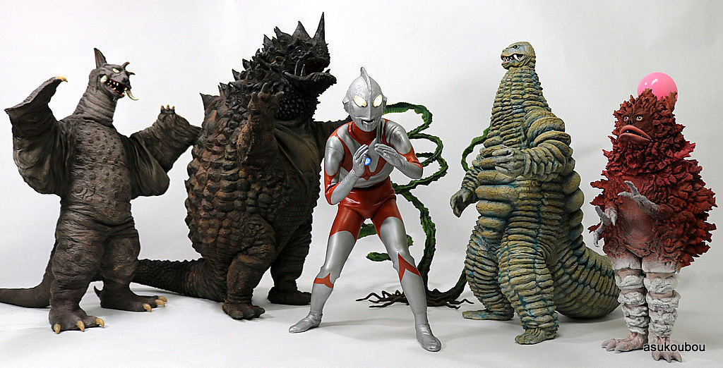 ガレージキット☆レジン☆ウルトラQ☆モングラー☆怪獣無法地帯