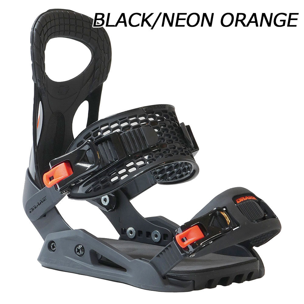 EDMondRIDE スノーボードビンディング イエロー/ブラック A-8