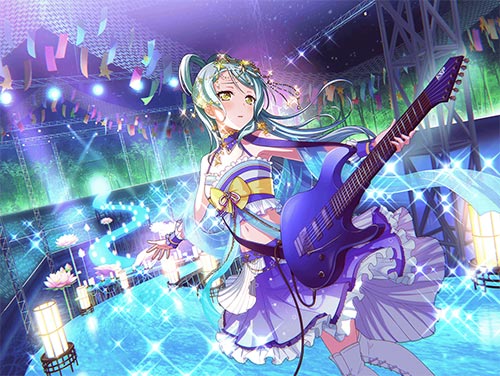 バンドリ！ガルパ】[二人で過ごす七夕]氷川紗夜のスキルとイラスト