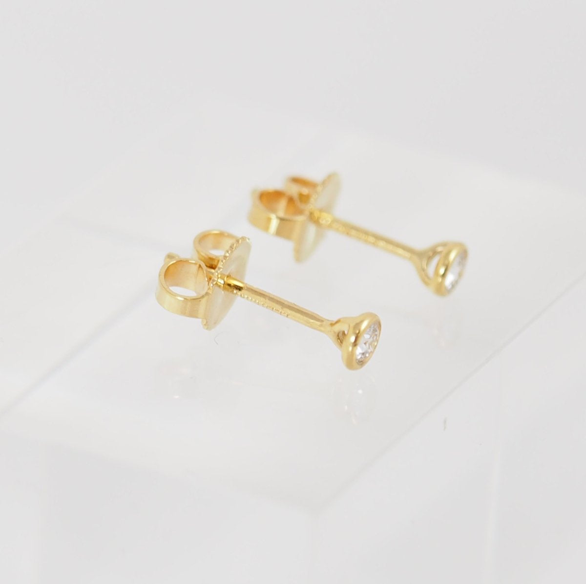 Tiffany＆Co. ティファニー バイザヤード ピアス ダイヤ 750 K18