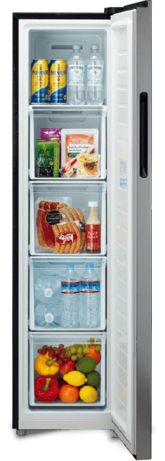 省エネ＆静音設計の新しいスリムフリーザー｜冷凍庫・フリーザー