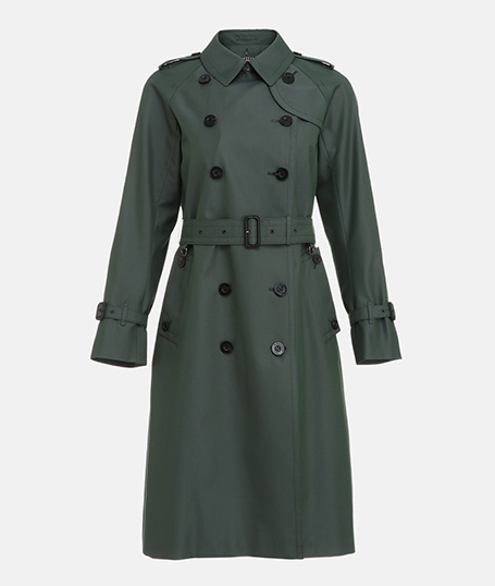Aquascutum Ladies basic TRENCH COAT~2019 Spring Limited Colour
