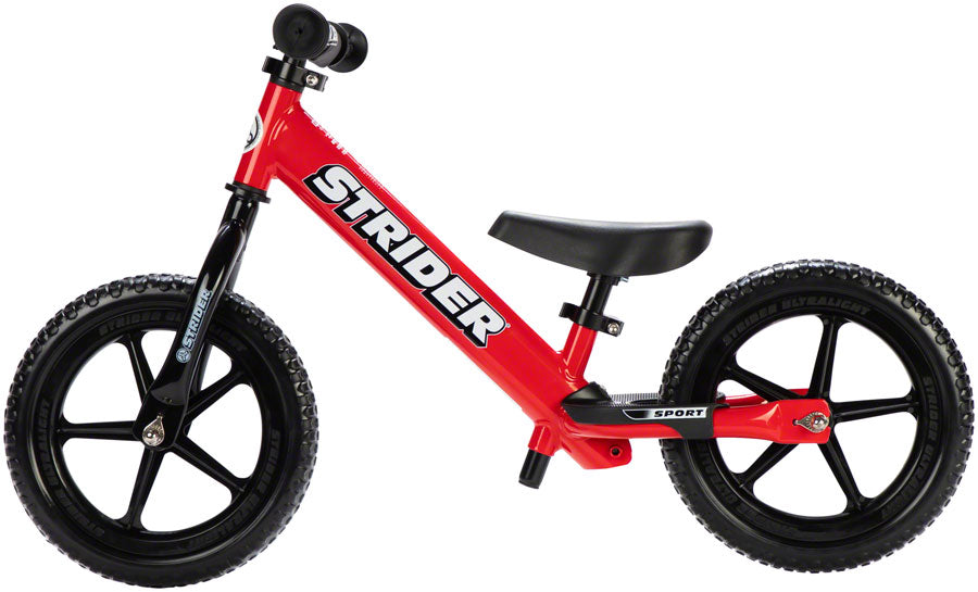 NEW Strider 12 Sport Kids Balance Bike: Red