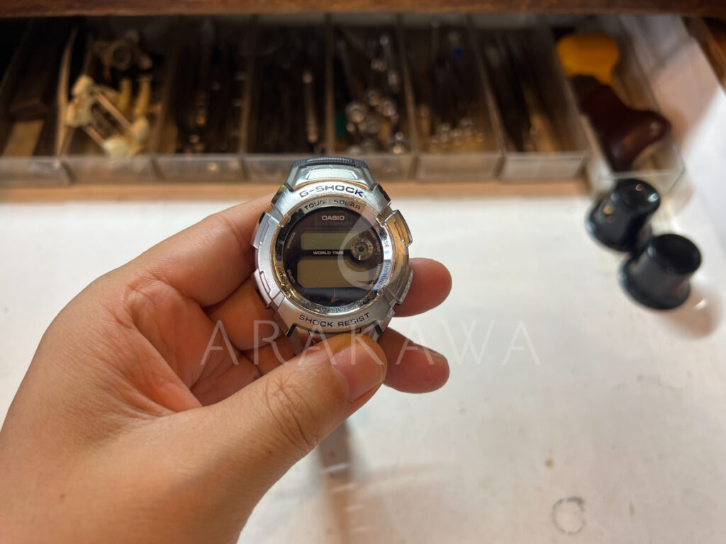 ⌚️🔋【CASIO G-SHOCK G-7000】タフソーラー二次電池交換で奇跡の復活