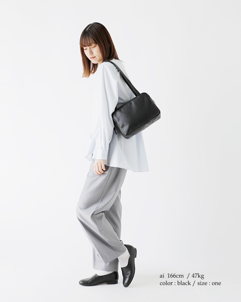 Aeta アエタ パフィー ロング ハンドル ボストン バッグ Mサイズ