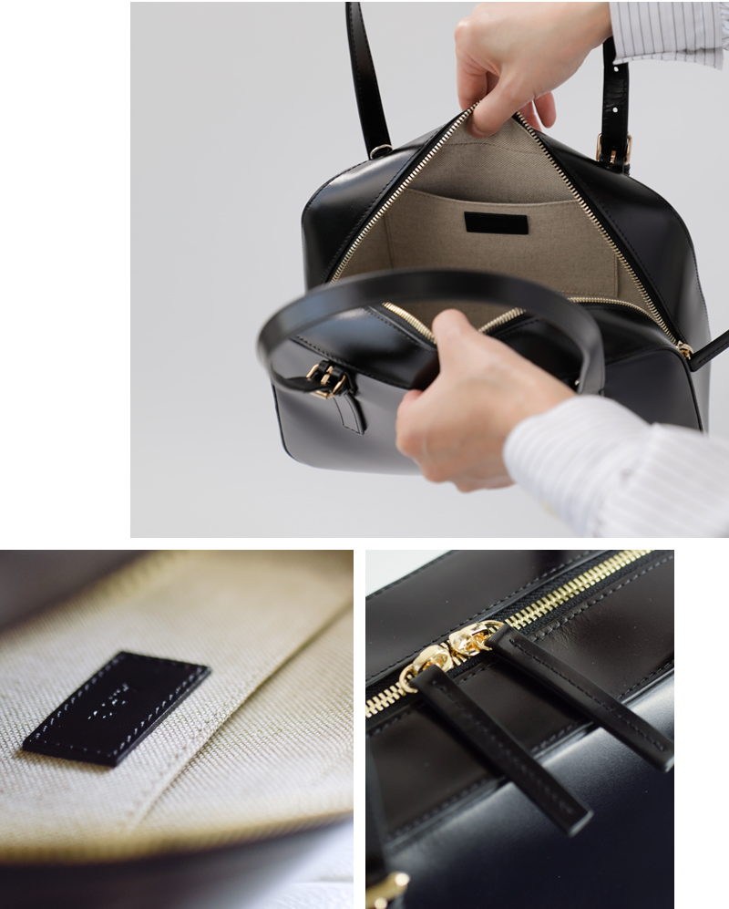 A.P.C. アー ペー セー レザー ボックス ショルダーバッグ “SAC