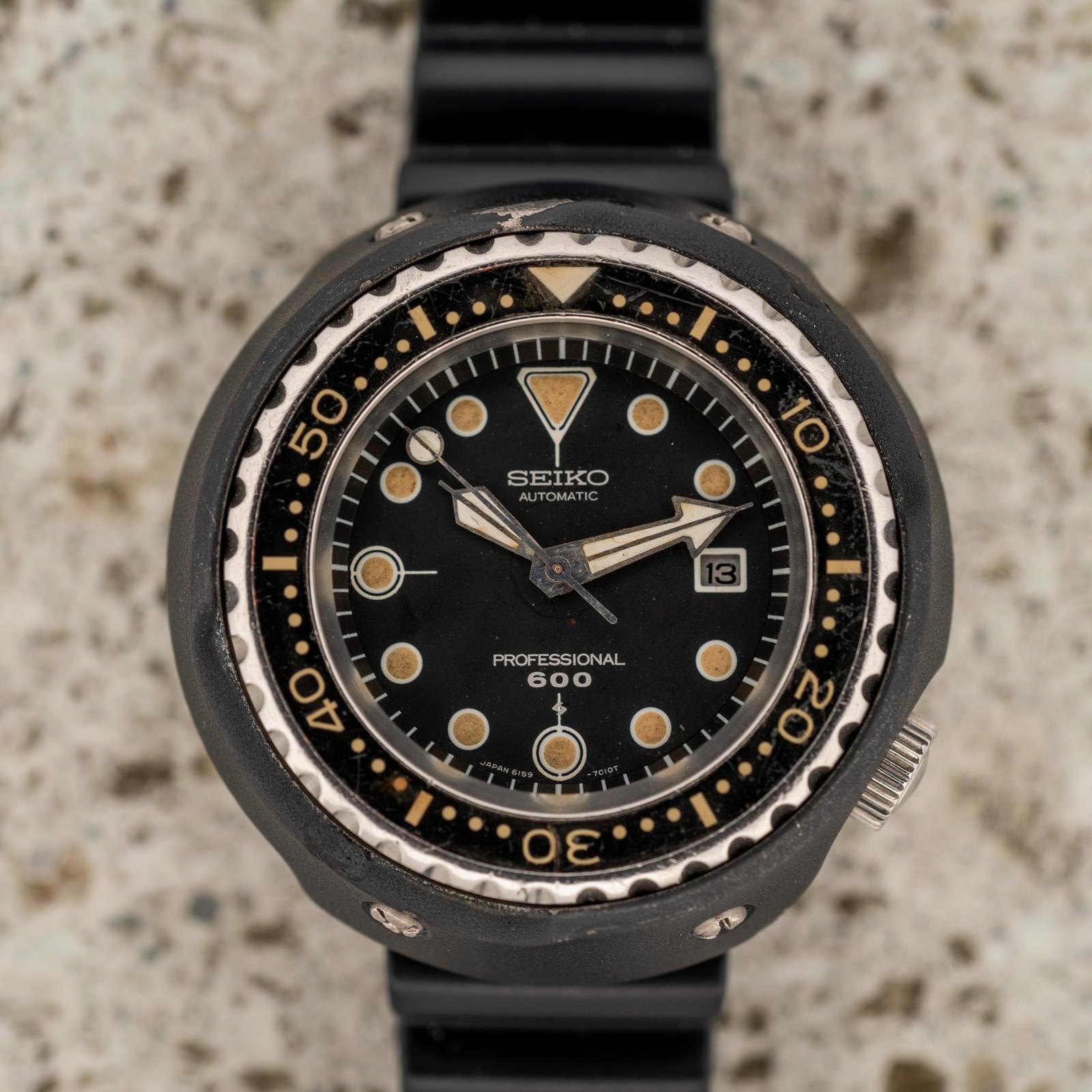 SEIKO Professional Diver 600m 6159-7010 Titanium /セイコー 600m