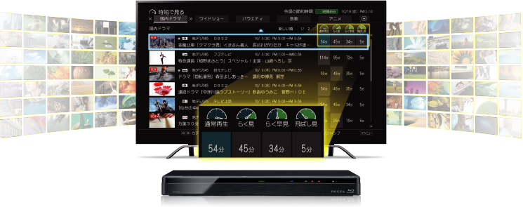 DBR-W1007/W507/TOP｜レグザブルーレイ/レグザタイムシフトマシン