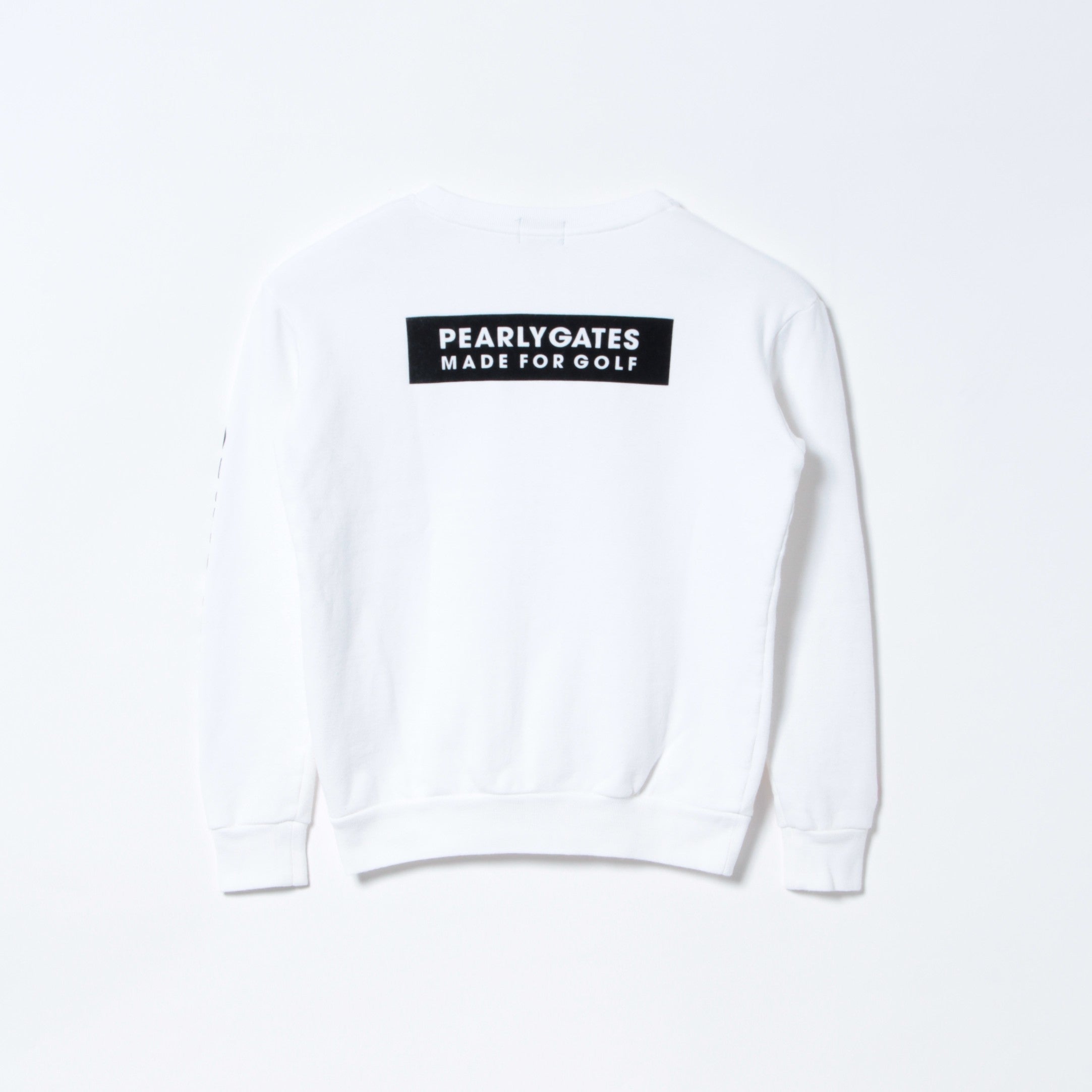 吊風 裏毛 クルーネック スウェット プルオーバー｜PEARLY GATES