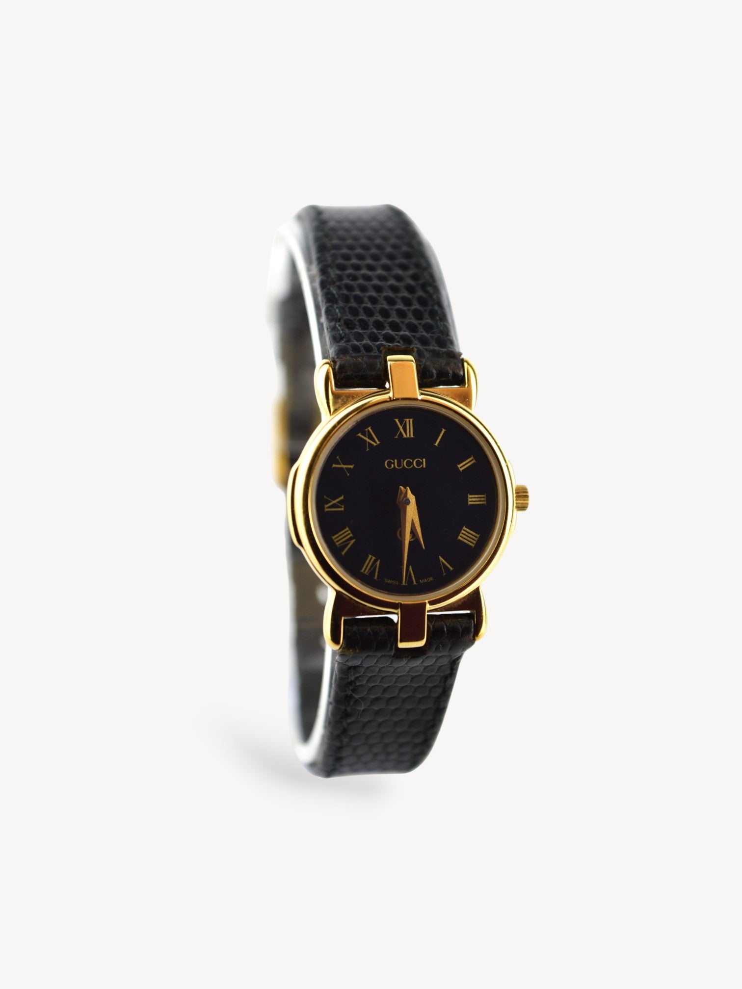 Gucci 3400L Watch Black | Pre-Owned Luxury Watches – Archives de Luxe