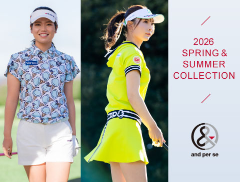 アンパスィ（and per se） 2025年 秋冬ゴルフウェア特集｜【公式】有賀