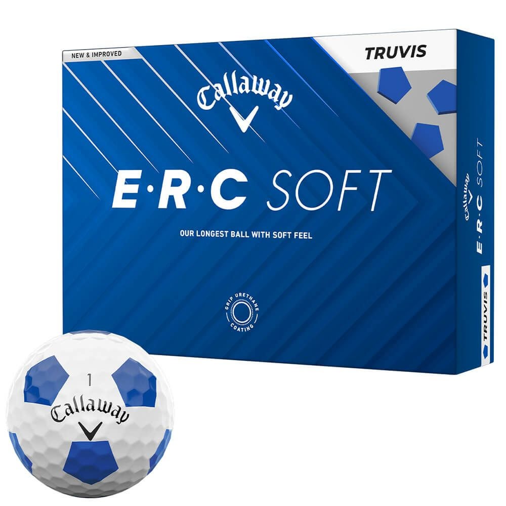 キャロウェイ ERC SOFT TRUVIS 2025年モデル ゴルフボール 1ダース（12