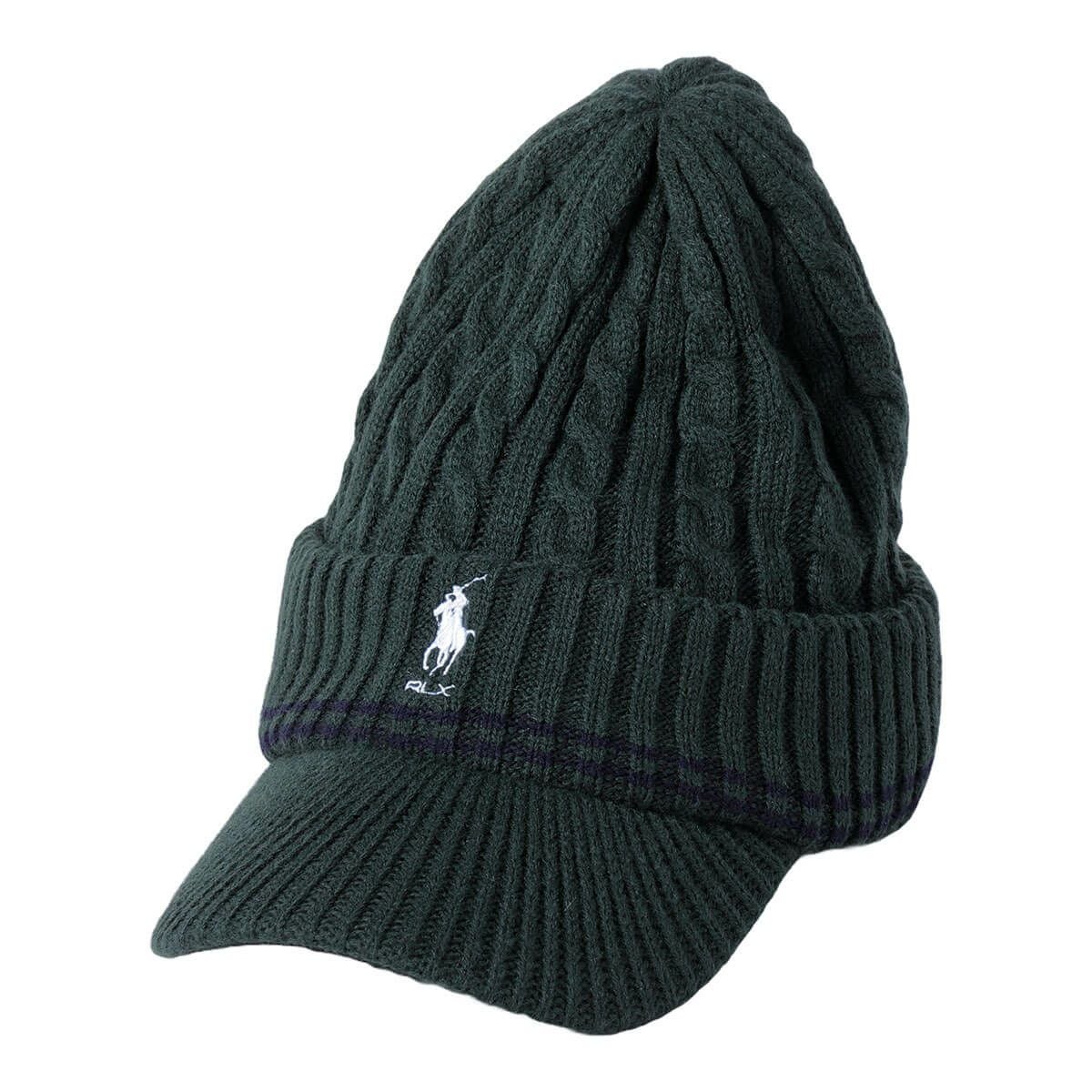 ラルフ ローレン RLX GOLF Polo メンズ ケーブルニット つば付き