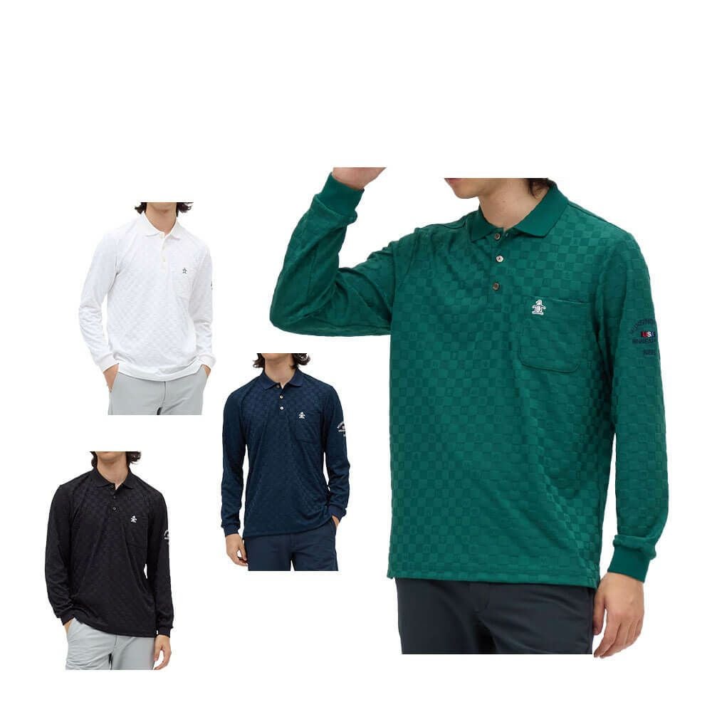 マンシングウェア（Munsingwear） 長袖 ポロシャツ メンズ 通販