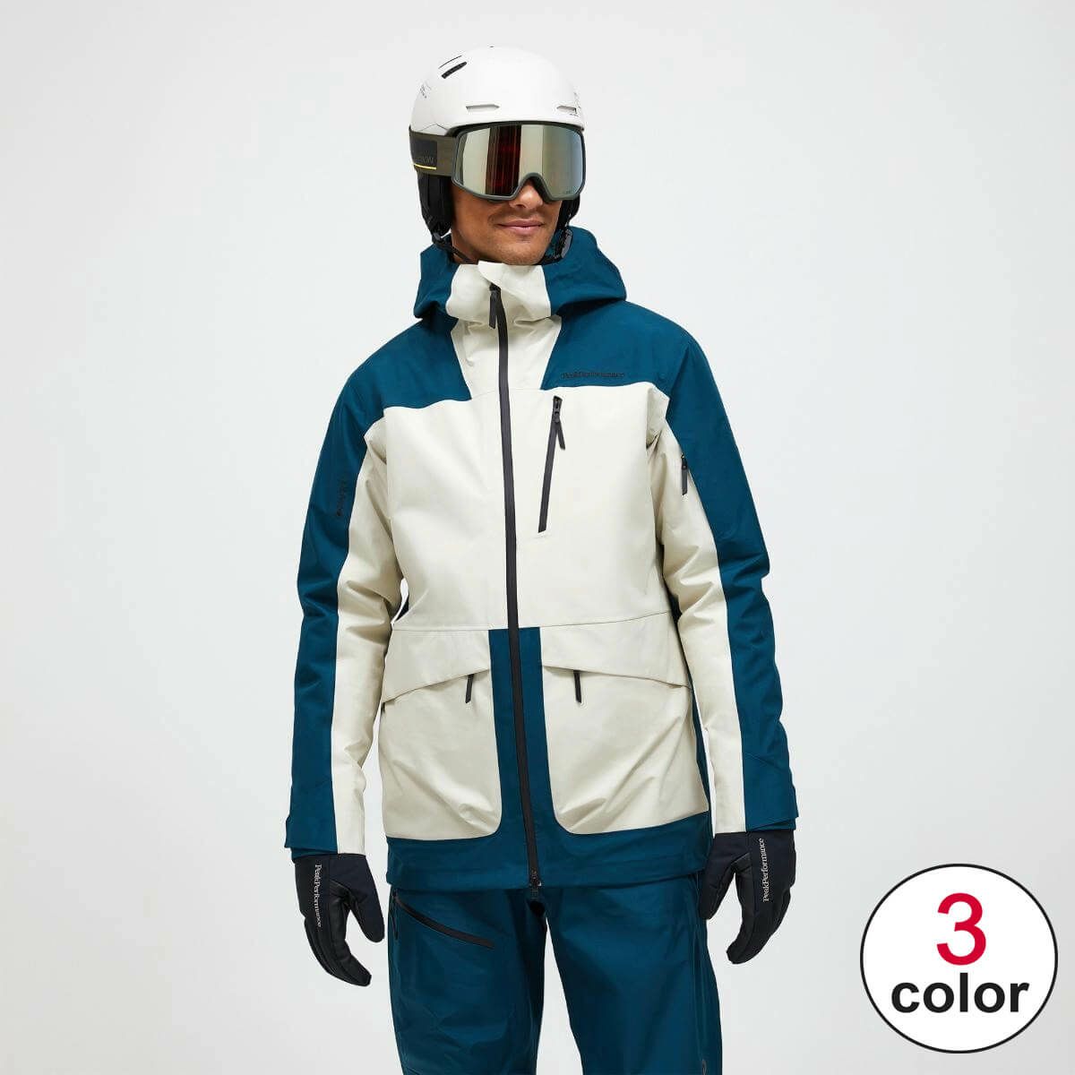 PeakPerformance スキーウェア Mサイズ ホワイト PeakPerformance