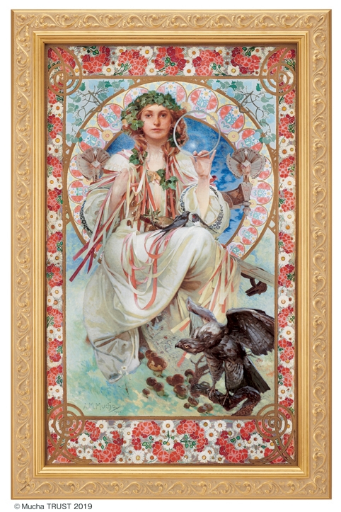 アルフォンス・ミュシャ『 スラヴィア』 | 特殊美術印刷 | 日経アート