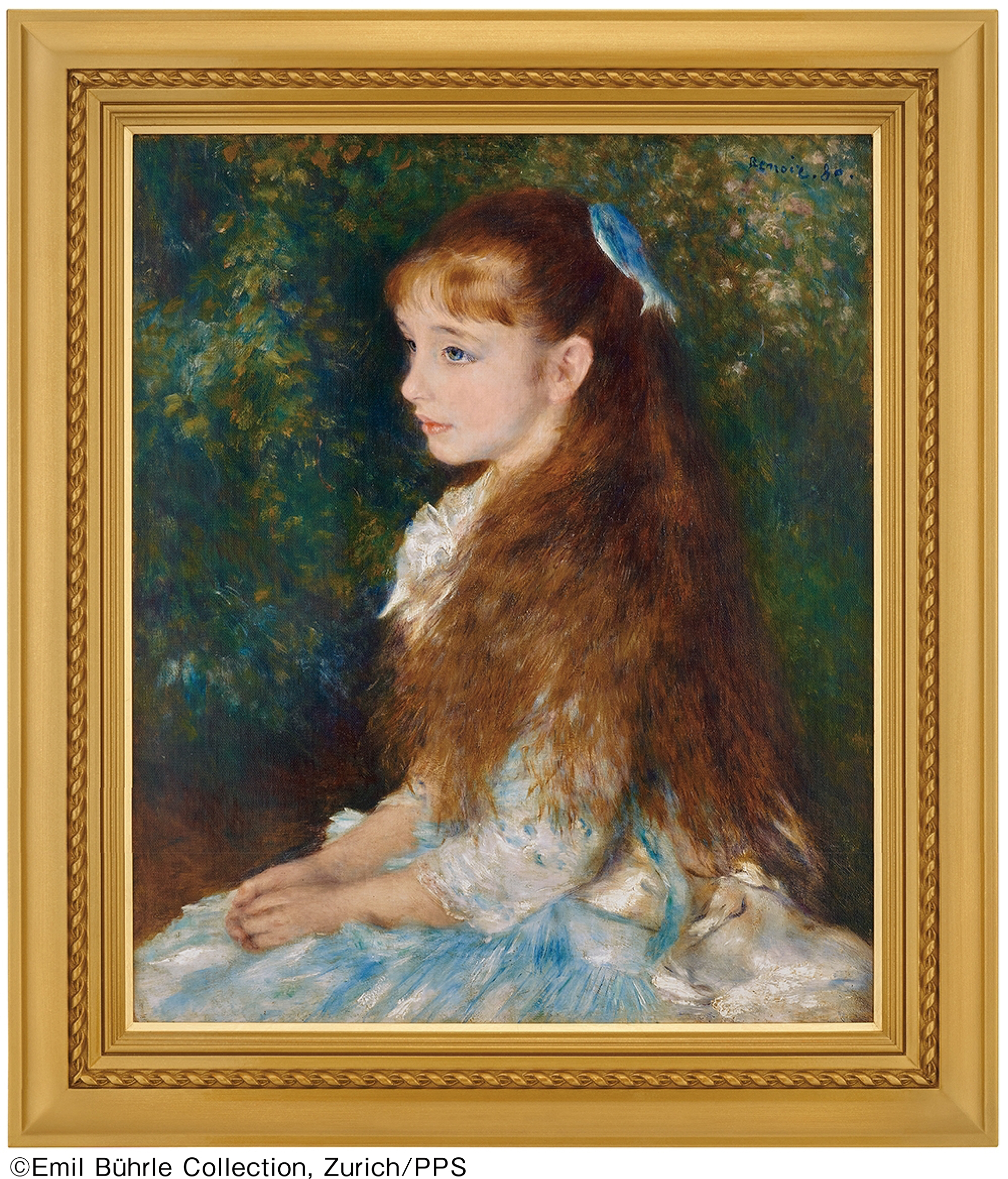 オーギュスト・ルノワール『 イレーヌ・カーン・ダンヴェール嬢(可愛い