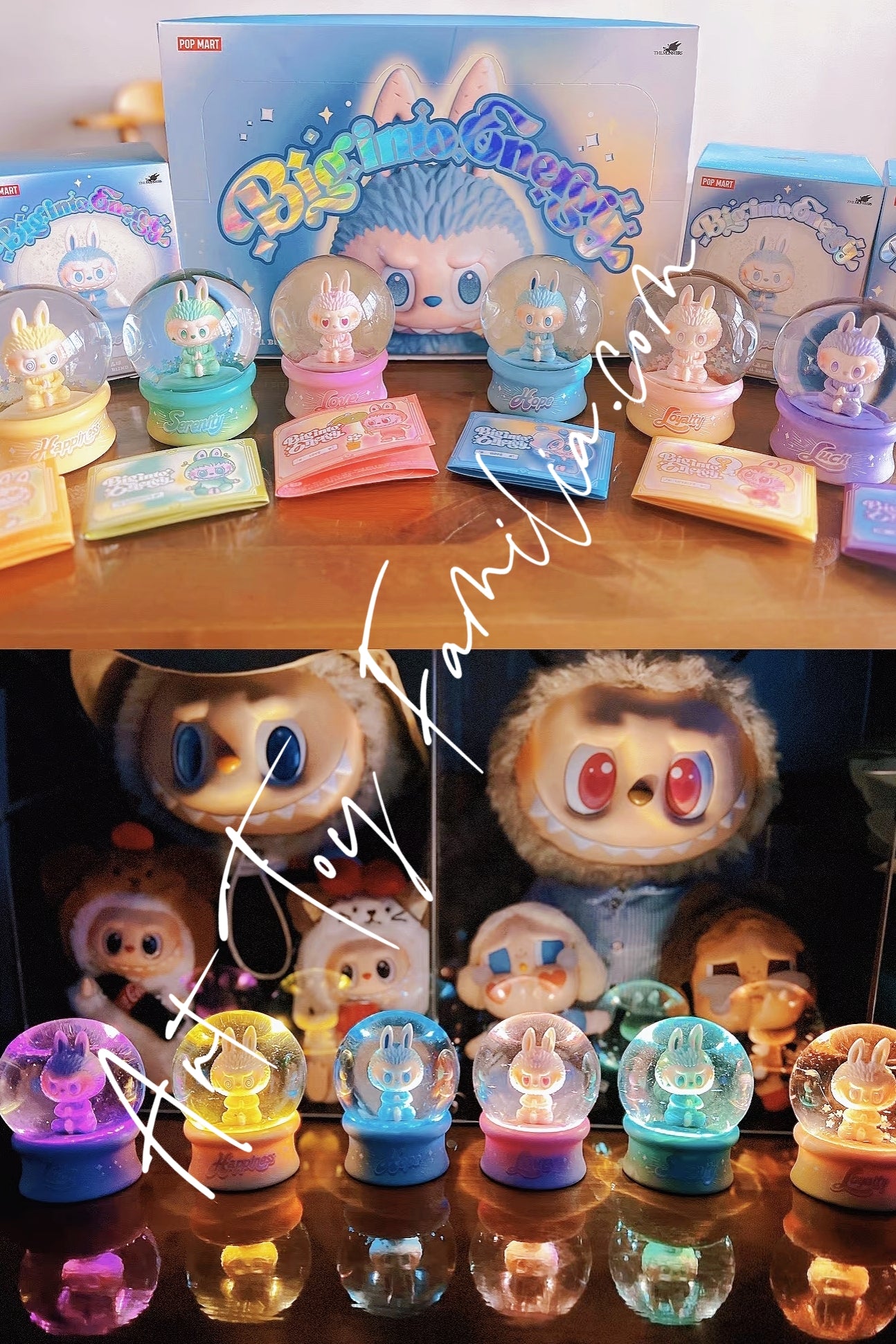 The Monsters Labubu Big Into Energy Series Crystal Ball | POP MART