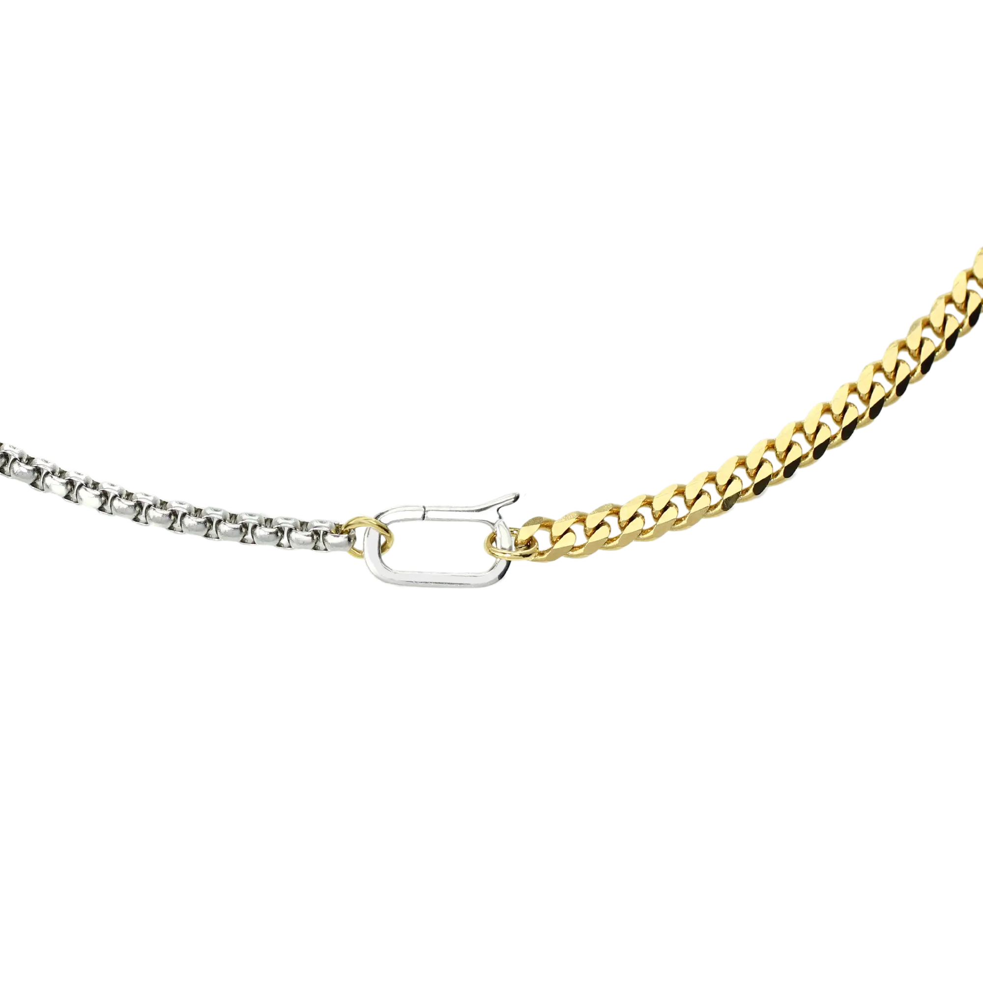 CAN OPENER MIX CHAIN NECKLACE– Artizan Joyeria