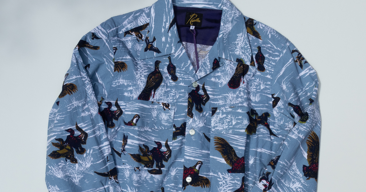 20AW クラシックシャツ 裾カットオフ S Needles