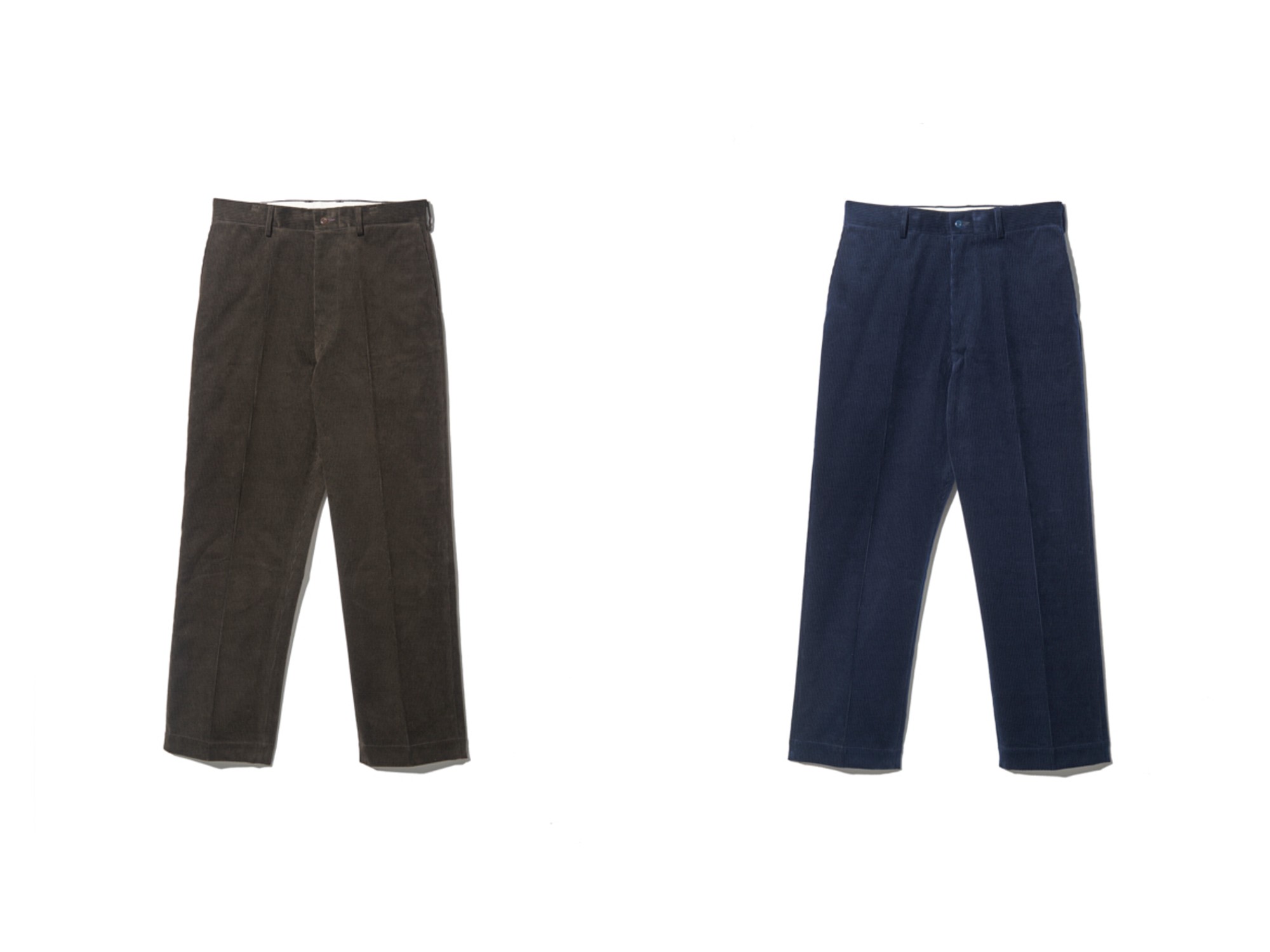 上品な艶感とインパクトのある太畝が魅力のYankshire 1963 TROUSERS