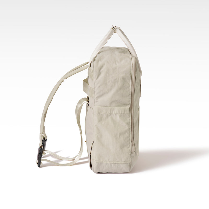 2way Recycle Polyester & Cactus Vegan Leather Daily Back Pack