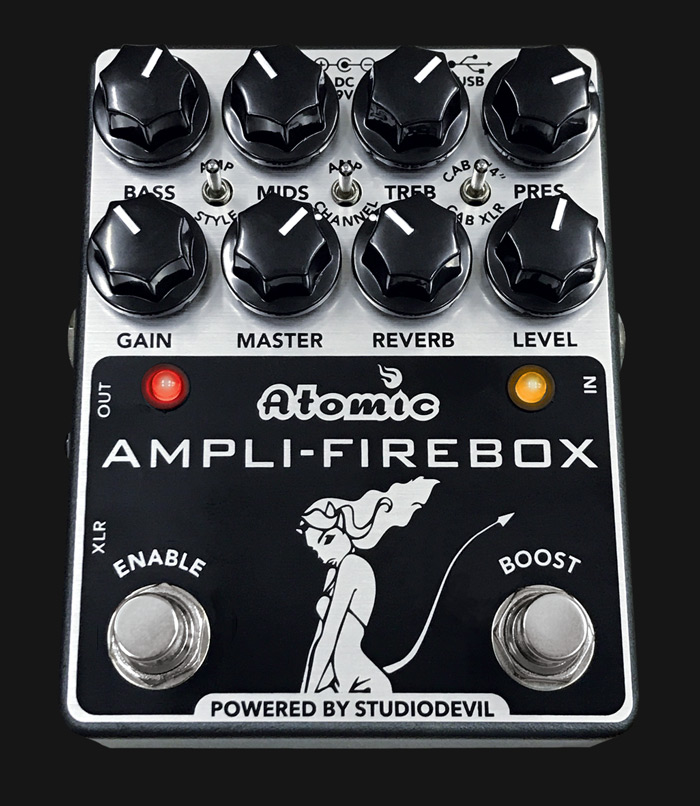 AmpliFirebox - Atomic Amps | AmpliFire Pedal | CLR Reference FRFR