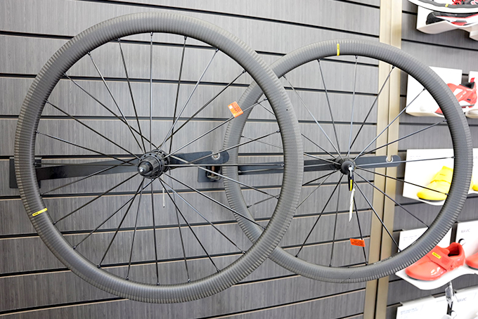 マビック コスミックカーボン SLR SSC 美品 リムブレーキ MAVIC COSMIC