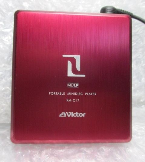 Victor/JVC ポータブルMDプレーヤー XM-C17-A ポータブルMDプレーヤー