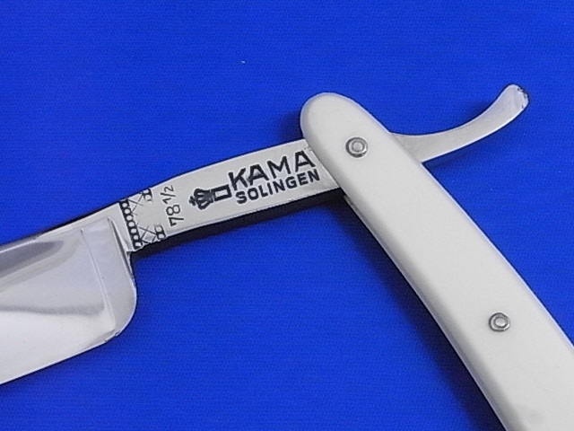 未使用 Vintage ドイツ製西洋剃刀 KAMA WALD-SOLINGEN