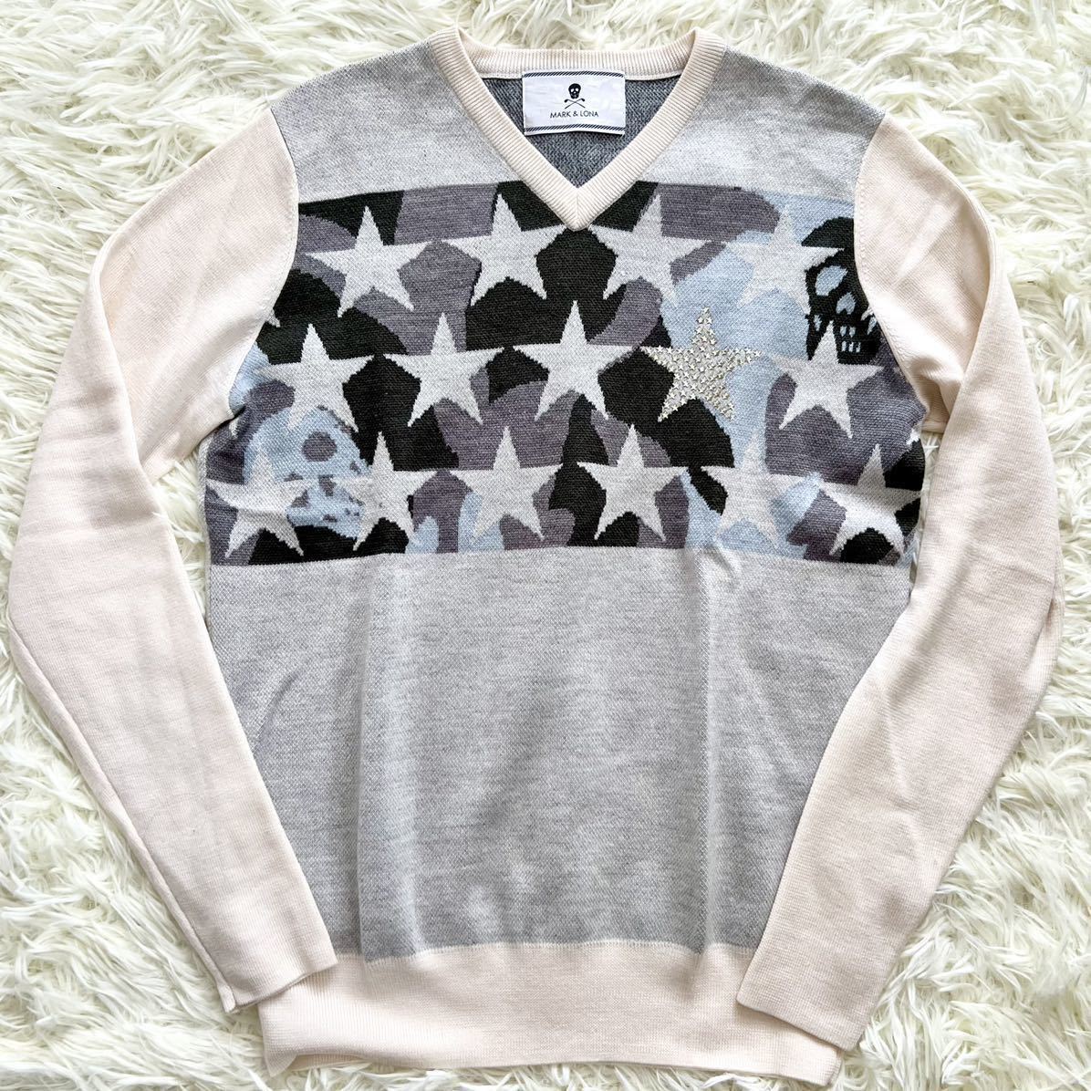 MARK & LONA セーター サイズ48 グレー