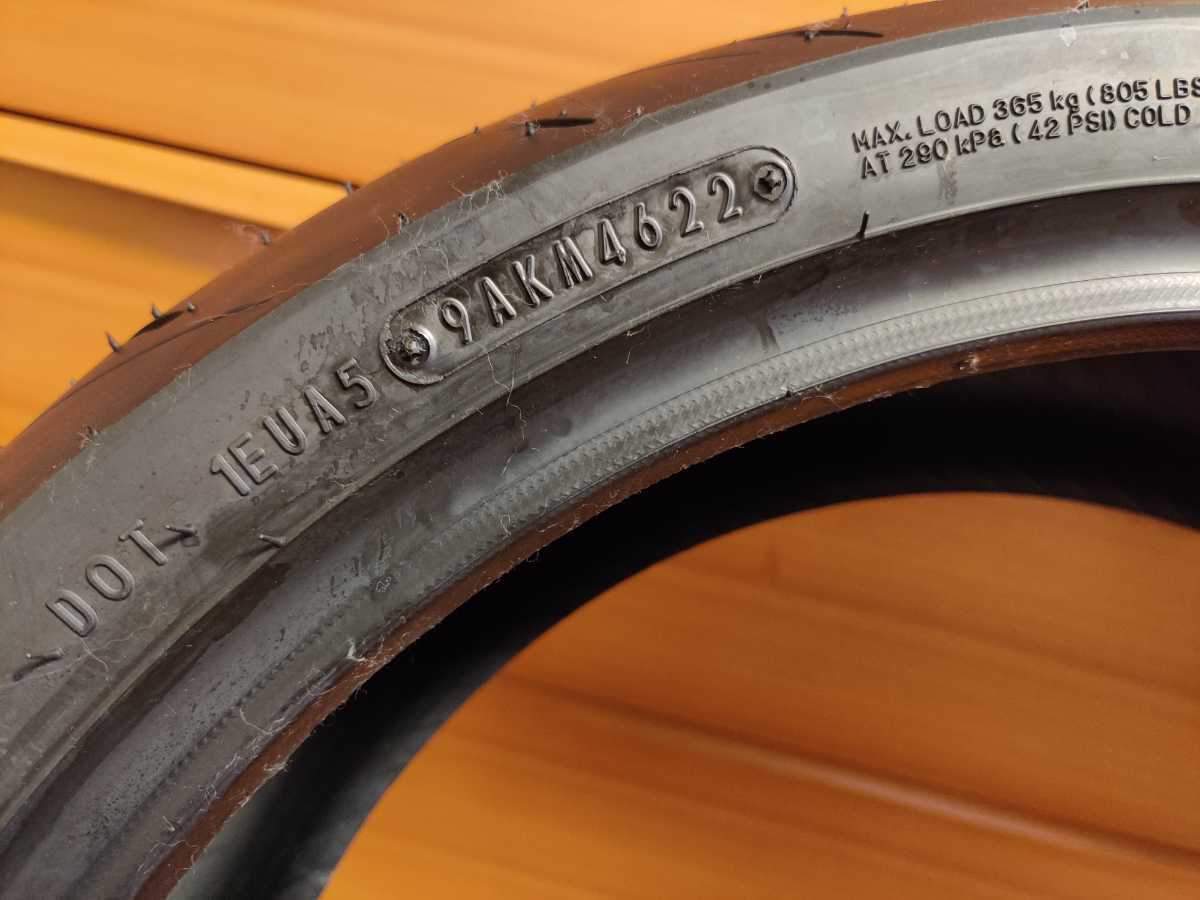 新車外し】ダンロップ ROADSPORT 2（ロードスポーツ2）120/70ZR17 180