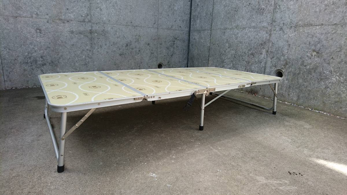 Colemanスリム四折テーブル 収納ケース付 Coleman コールマン スリム四