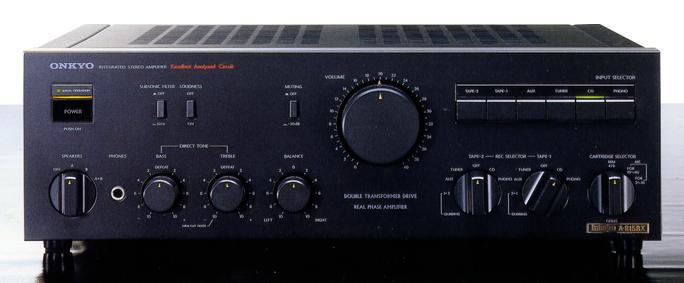Specifications of ONKYO INTEGRa A-815RX Onkyo / Onkyo