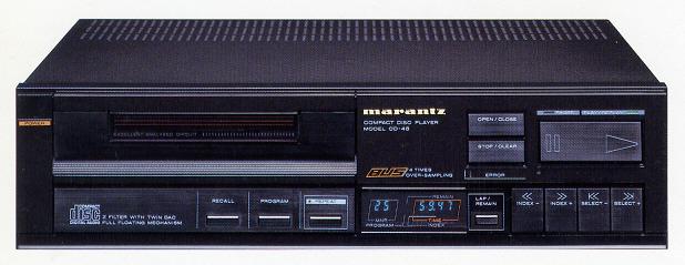 Marantz CD-45 Specifications Marantz