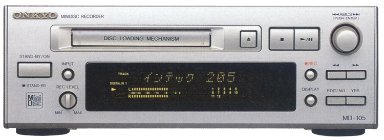 ONKYO MD-105の仕様 オンキヨー/オンキョー