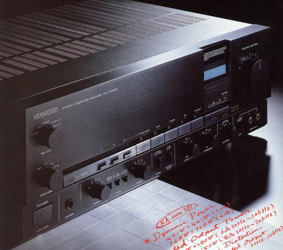 KENWOOD KA-1100SDの仕様 ケンウッド