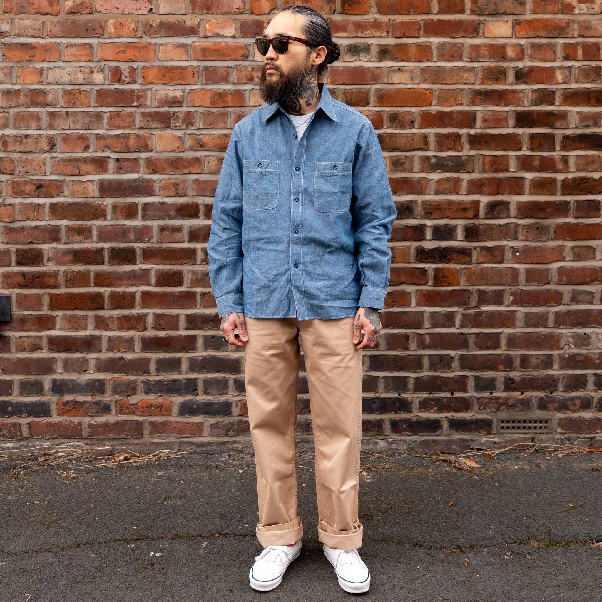 Buzz Rickson's Original Spec Chinos (One Wash) Khaki | Auteur Store