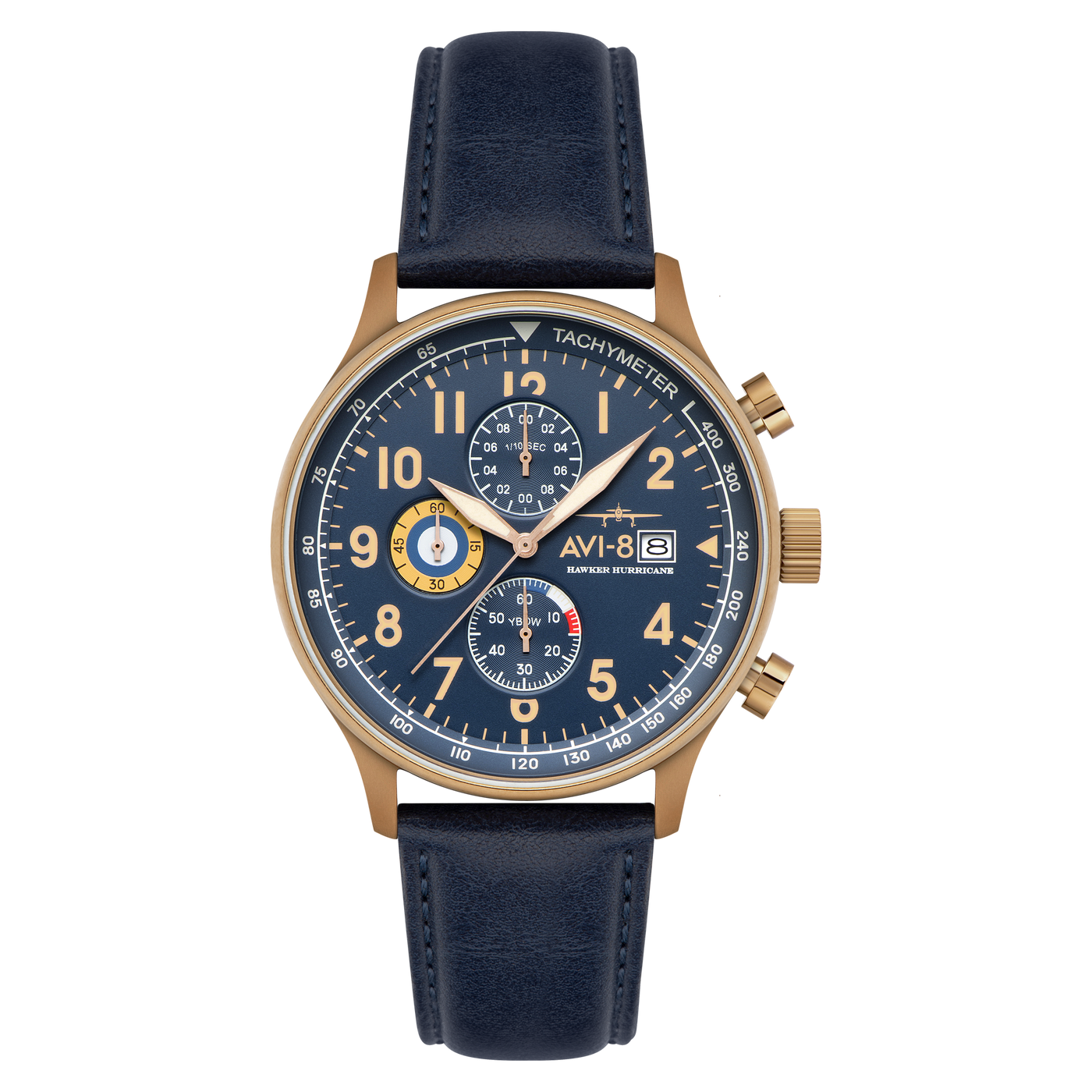 Regent Blue | hawker-hurricane-classic-chronograph-regent-blue-av