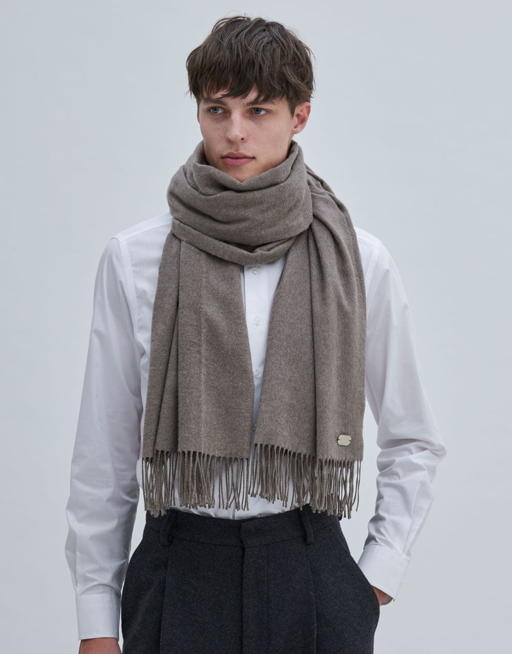 シルク100％ストール ベージュ – AVLDE