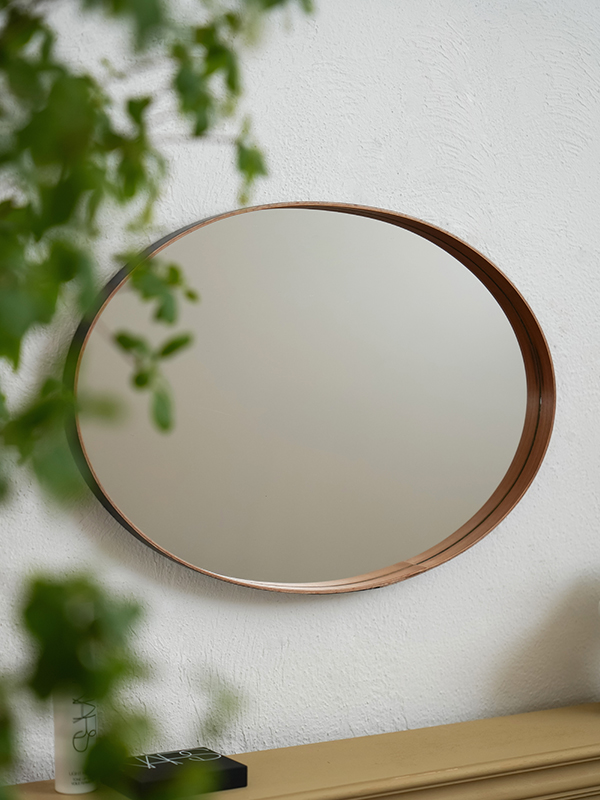 シェーカーオーバルミラーL ブラック | 株式会社アクシス卸専用サイト