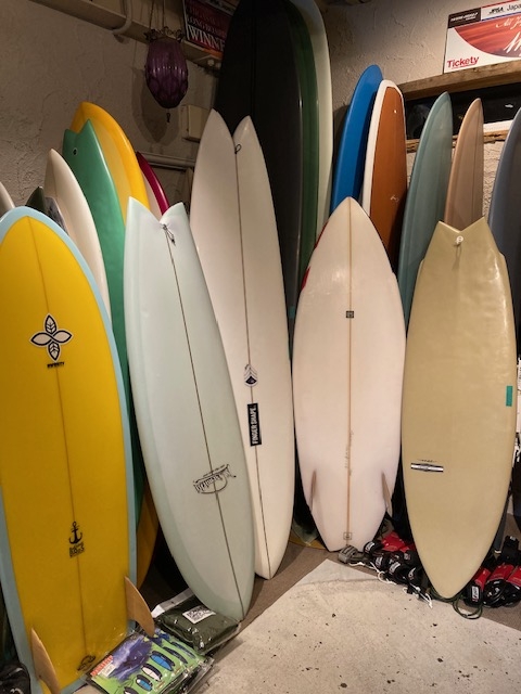 中古ボード充実していますよ | axes surfrage