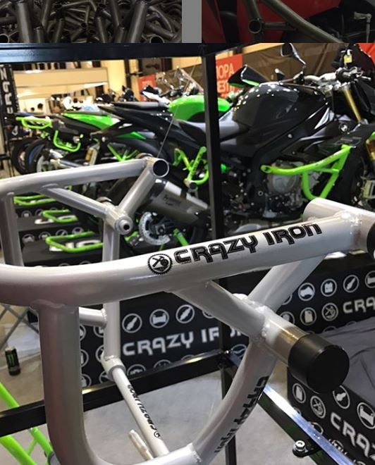 CRAZY IRON ZX6R (03-04) スタント専用 ステップキット｜AxxL