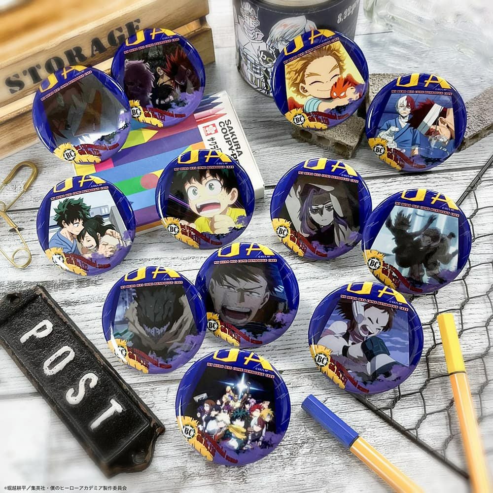 僕のヒーローアカデミア×文房具カフェ すたさっさ。 ミニアクリル