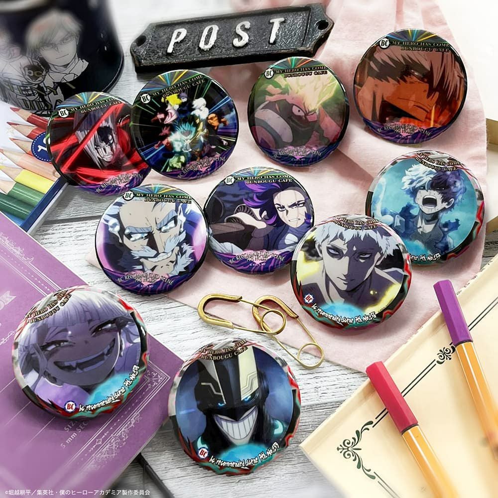 僕のヒーローアカデミア×文房具カフェ すたさっさ。 ミニアクリル