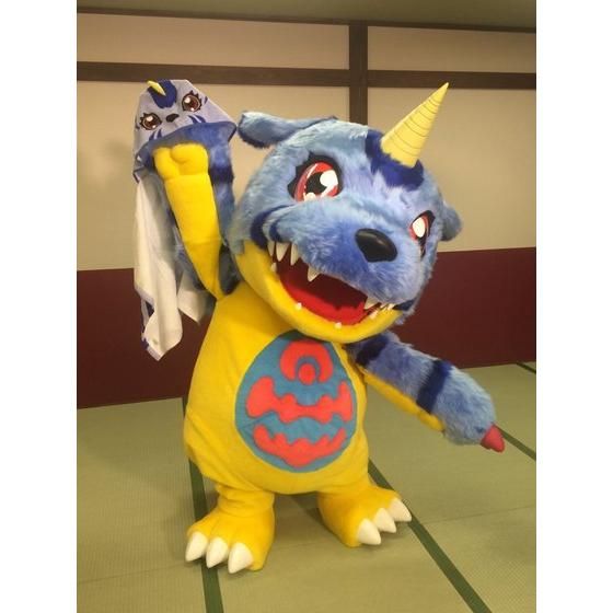 新品【匿名配送】デジモンアドベンチャー ガブモン フード付きバス