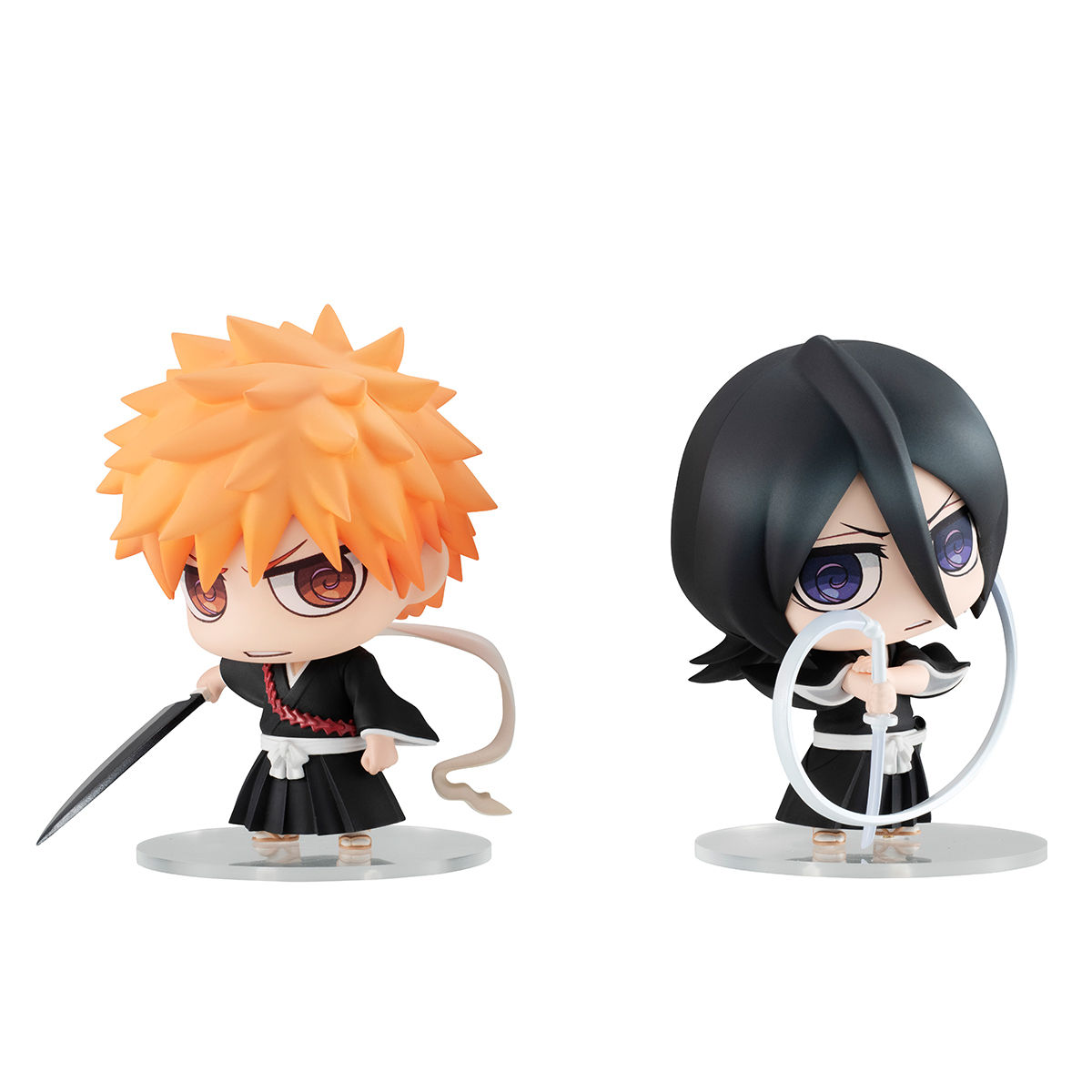 ちみメガ バディシリーズ！BLEACH 黒崎一護&朽木ルキア 死神セット