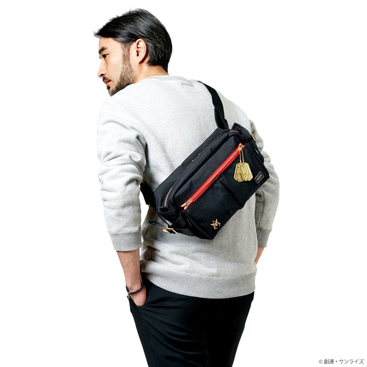 STRICT-G×PORTER ウエストバッグ シャアモデル | 機動戦士ガンダム