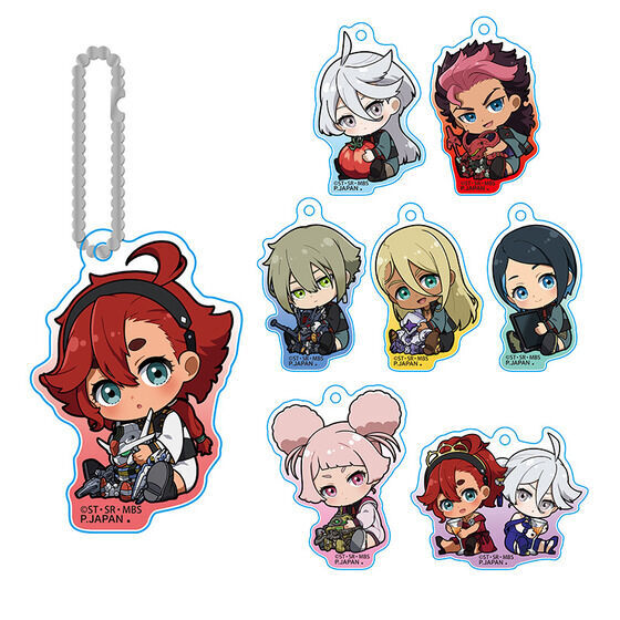 機動戦士ガンダム 水星の魔女 ぎゅぎゅっとアクリルキーホルダー