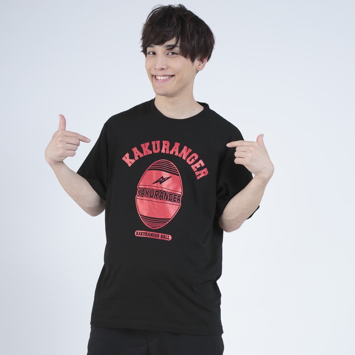 忍者戦隊カクレンジャーTシャツ カクレンジャーボール柄 | スーパー